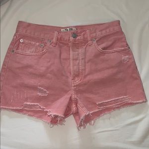 Free People Jean Shorts